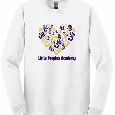 IBP Gildan® Heavy Cotton™ Long Sleeve T-Shirt Hands White