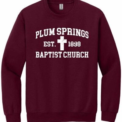 PSBC Gildan Crewneck Sweatshirt Maroon