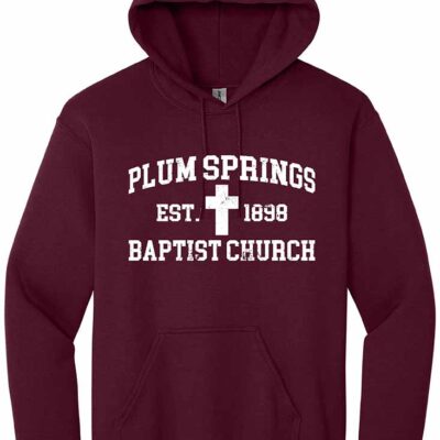 PSBC Gildan Hoodie Maroon