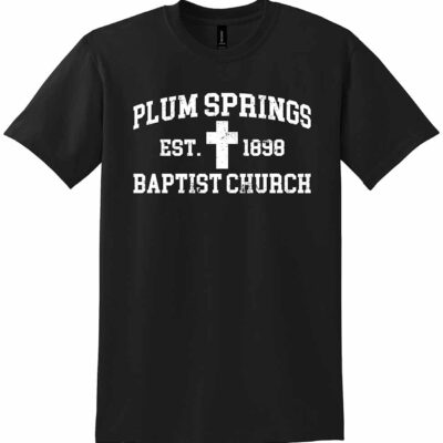 PSBC Gildan DryBlend Short Sleeve T-Shirt Black