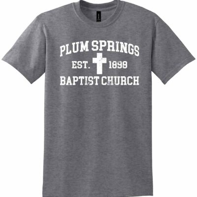 PSBC Gildan DryBlend Short Sleeve T-Shirt Graphite Heather