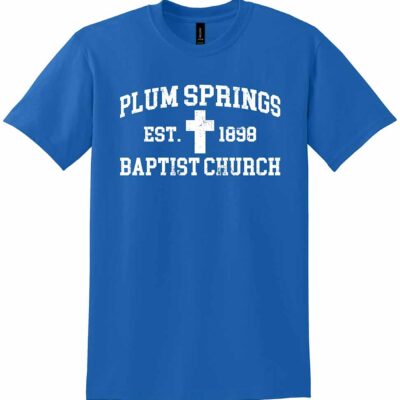 PSBC Gildan DryBlend Short Sleeve T-Shirt Royal