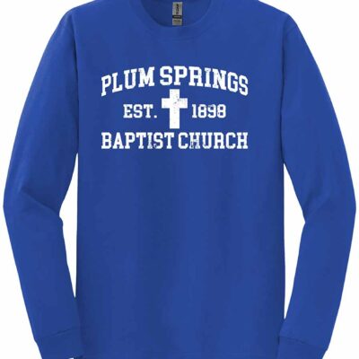 PSBC Gildan Long Sleeve T-Shirt Royal