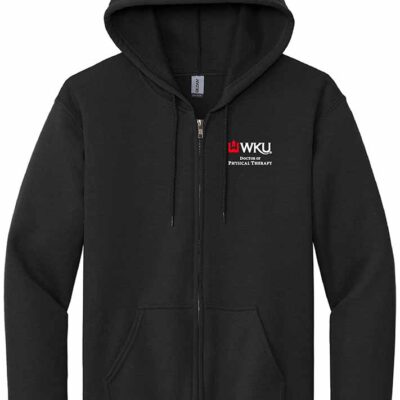 WKU PT Gildan® Heavy Blend™ Adult Full Zip Hooded Sweatshirt Black