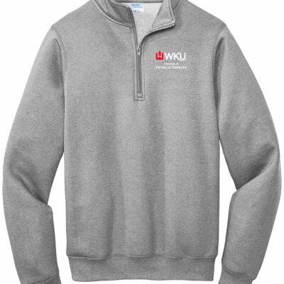 WKU PT Quarter Zip Fleece Pullover Athletic Heather