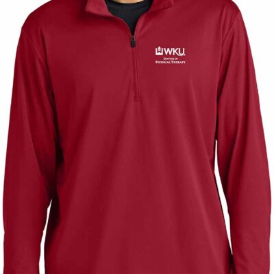 WKU PT Sport-Tek® Micropique Sport-Wick® 1/4-Zip Deep Red