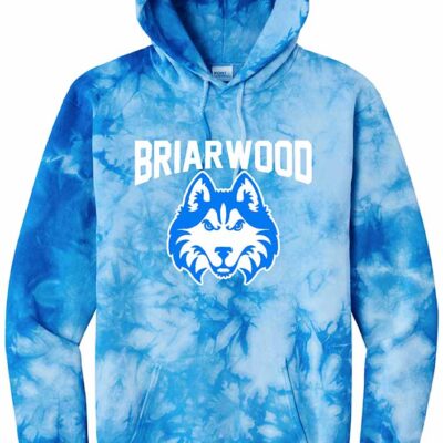Briarwood Port & Co™ Crystal Tie-Dye Pullover Hoodie Sky Blue